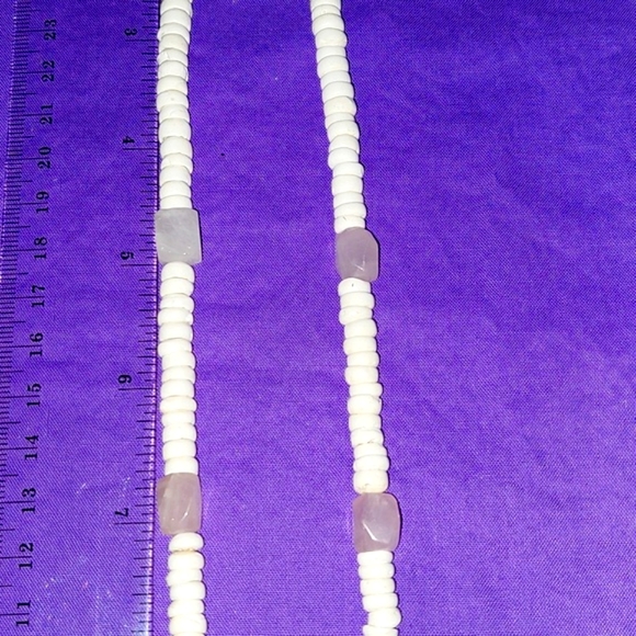 Rose Quartz, Pukka Shells Beautifully Designed Necklace. - Picture 6 of 6